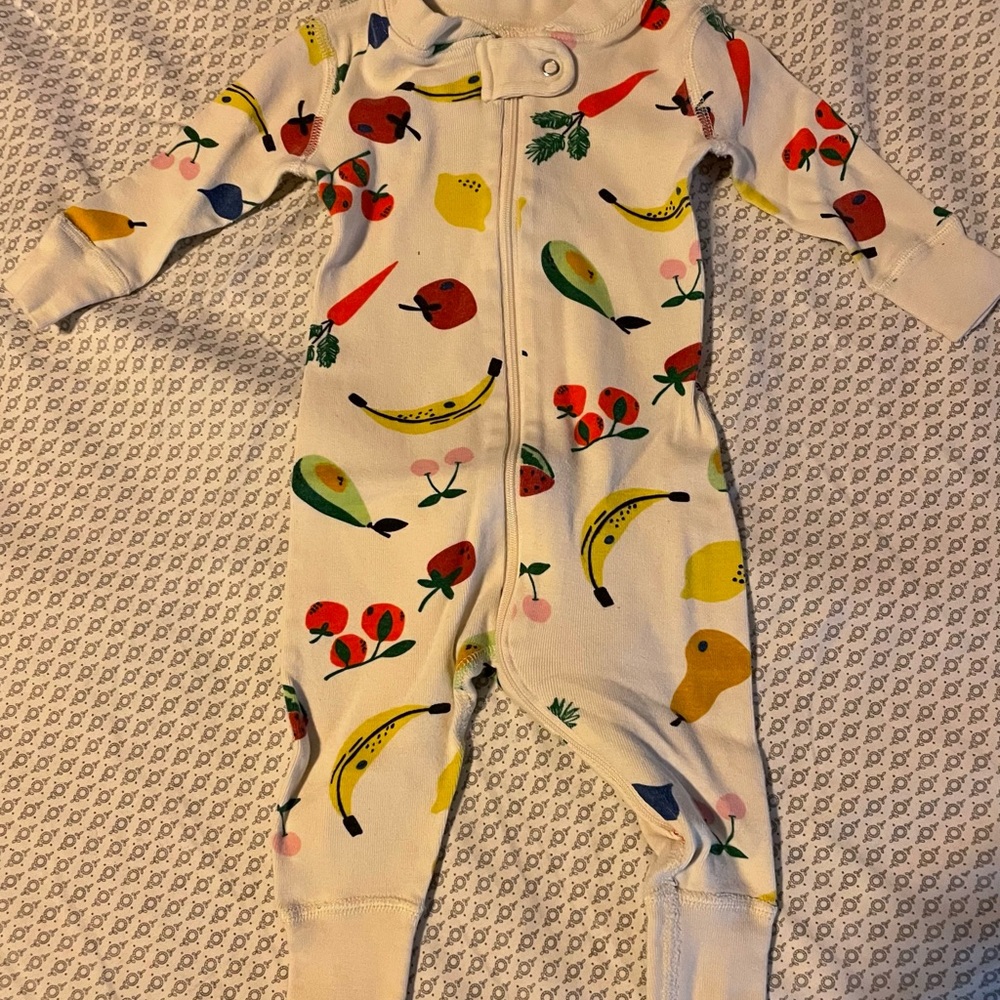 Hannah Andersson Zip Sleeper, 3-6 months (60 cm), Fruits & Vegetables